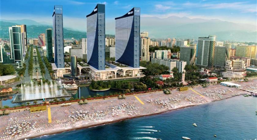 Luxury Studio With Ocean View Batumi Exteriör bild